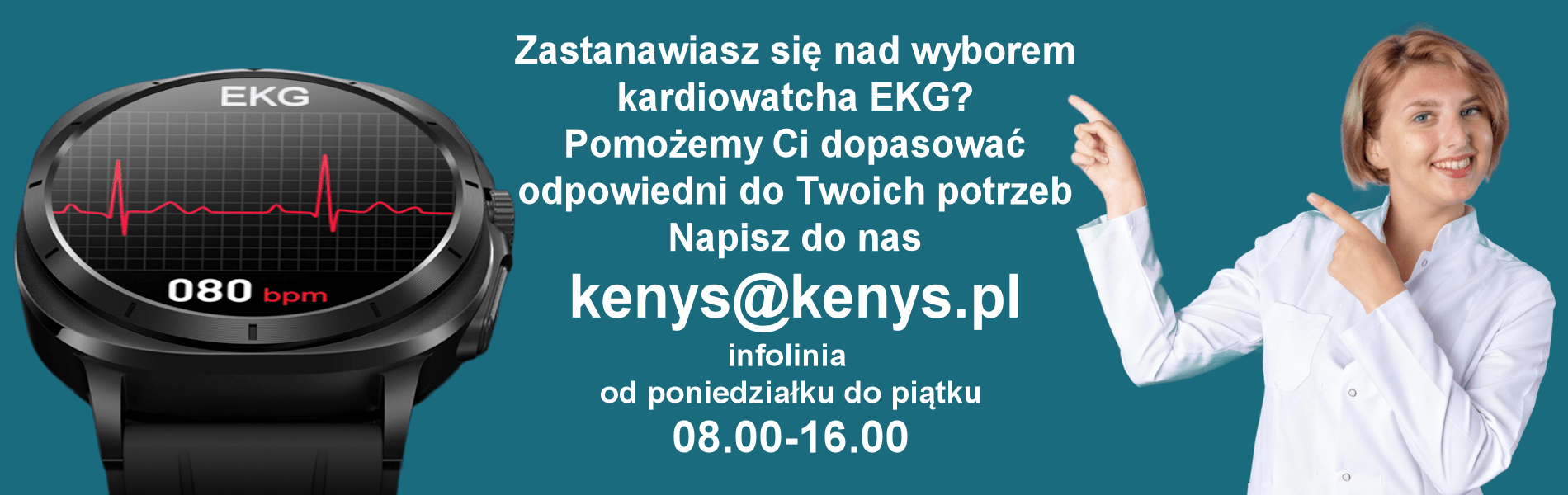 Kenys polska marka zegarków EKG