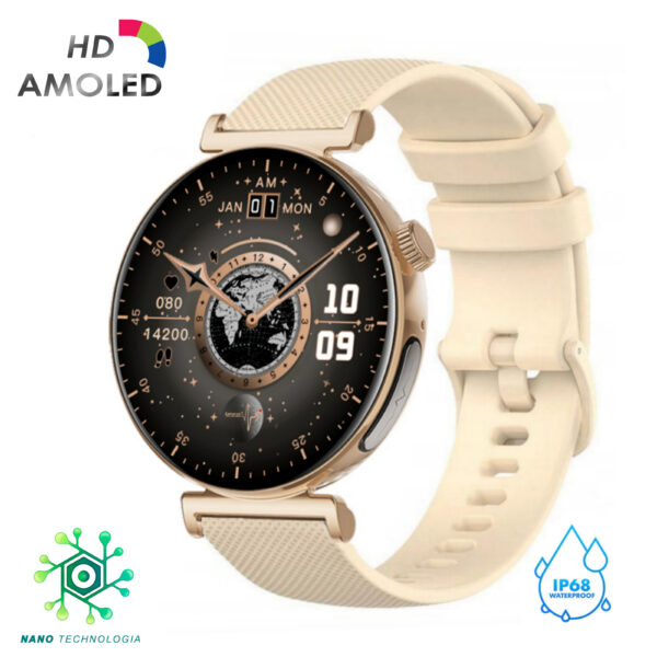 Kardiowatch EKG-S2HD złoto-beżowy - obrazek 2