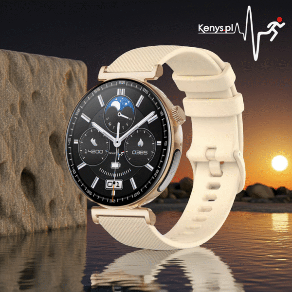 Smartwatch EKG z funkcją monitorowania zdrowia i serca