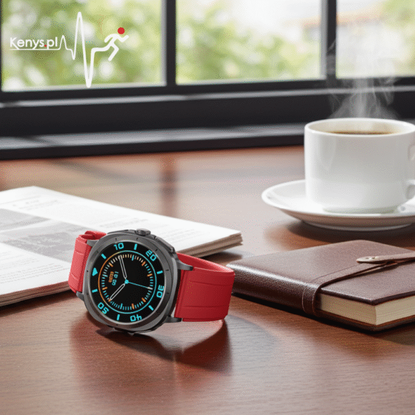 Kardiowatch EKG-S4HD czerwony - obrazek 12