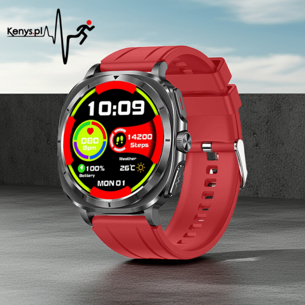 Smartwatch EKG do kontroli pracy serca i ciśnienia
