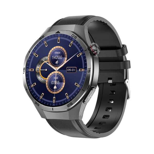 Kardiowatch EKG-S5HD z czarnym paskiem skórzanym - obrazek 6