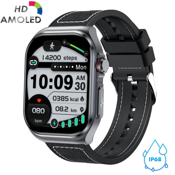 Kardiowatch EKG-S3HD ciemnoszary - obrazek 2