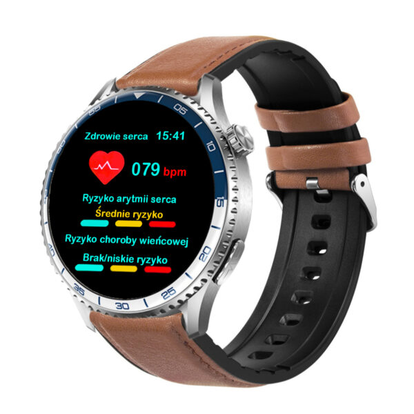 Kardiowatch EKG-S6HD srebrno-brązowy - obrazek 7
