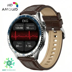 Kardiowatch EKG-S6HD antracytowo-brązowy