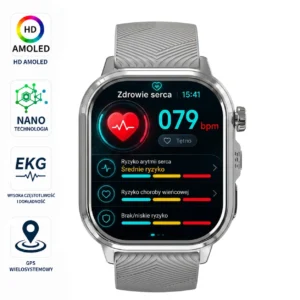 Kardiozegarek EKG-G1HD GPS