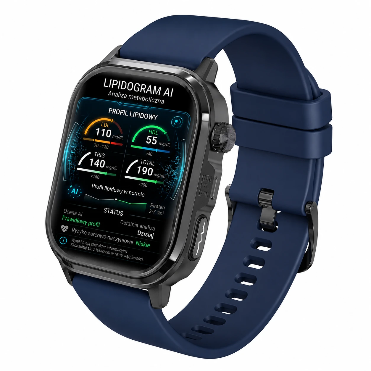 Smartwatch kardiologiczny EKG-G1HD GPS