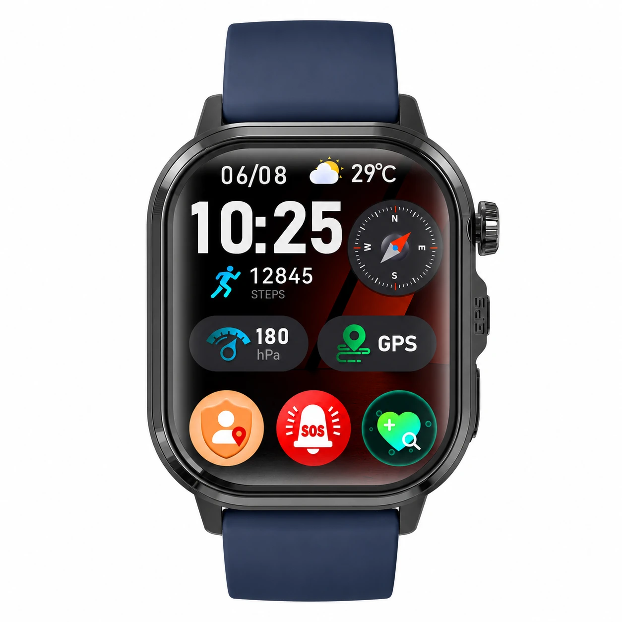 Smartwatch kardiologiczny EKG-G1HD GPS