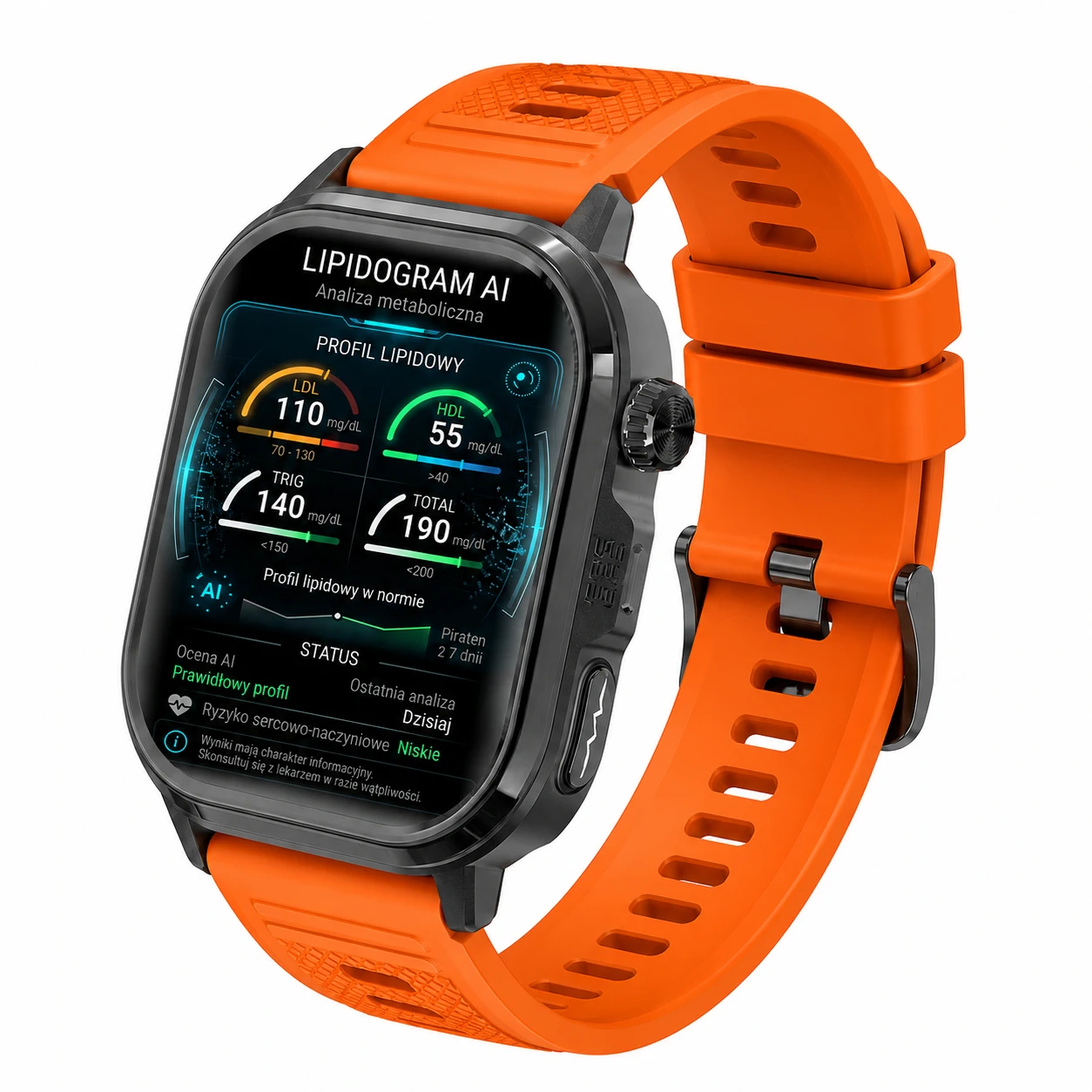 Zegarek EKG-G1HD GPS