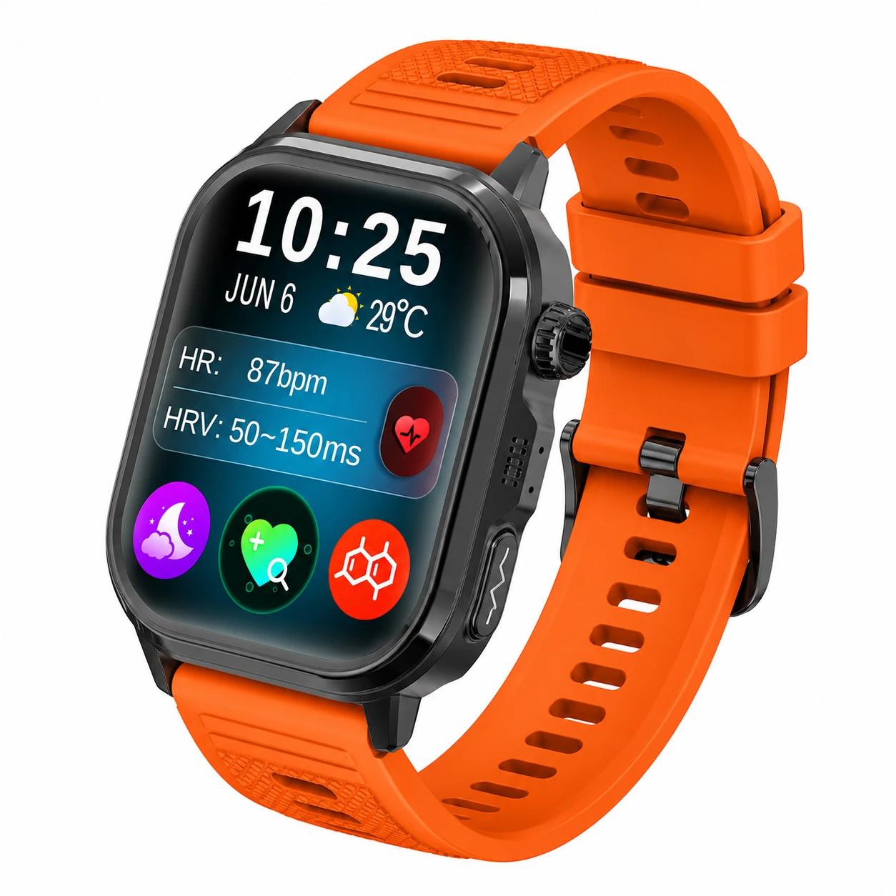 Kardiowatch EKG-G1HD GPS pomarańczowy - obrazek 12
